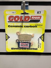  PASTIGLIE FRENO POSTERIORI YAMAHA YZF 450 YZF450 2003-2016 ORO FREN 