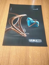 HUG POLTRONA DESIGN BY ROSSELLA PUGLIATTI GIORGETTI PROD. VINTAGE AD PUBBLICITA