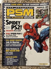 Playstation Magazine PSM numero 47 volume 5 "Spidey su PS2" vintage