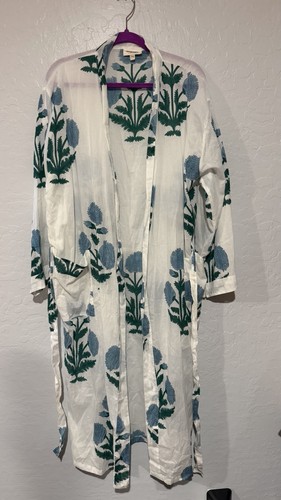 Accappatoio kimono floreale