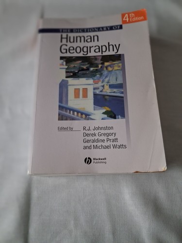 Dictionary human geography - dictionary,