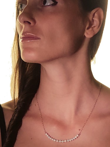 Collana catenina girocollo - collana,