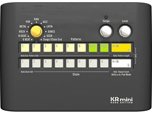 Korg mini compact drum - kr,