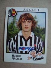 figurine calciatori panini 1982/83 n°13 pircher ascoli più che ottima con velina