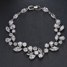 Bracciale tennis sposa zirconi