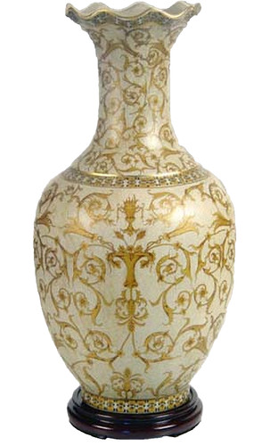 Vaso cinese tavolo - cinese, terra