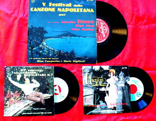 Aurelio fierro dischi 45 - dischi,