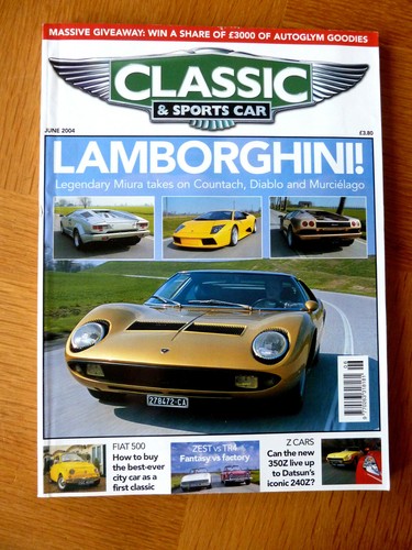 Classic sports car - car, magazine