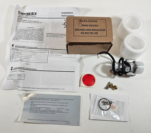Kit conversione riscaldatore