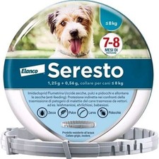 Collana antiparassita per cani meno di 8 kg qAAA