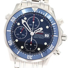 Orologio Uomo Automatico Omega Seamaster300 2225.80 Data Cronografo_877414