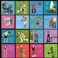 BIGLIETTO COMPLEANNO SPORT E