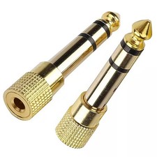 2 Pezzi Adattatore Jack Cuffie