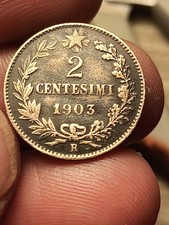 Moneta 2 Centesimi 1903 Valore