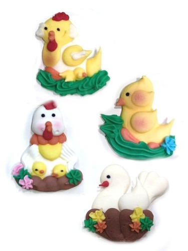 Decorazioni zucchero pasqua - decorazioni, in