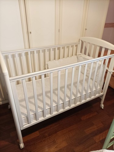 Lettino bianco legno per - lettino,