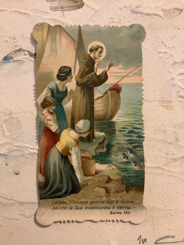Santino holy card - holy,