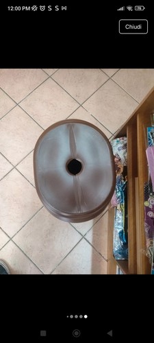 Pouf contenitore nutella - pouf,