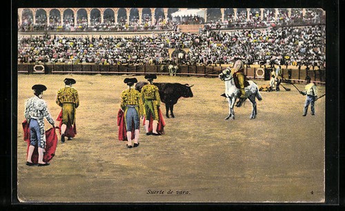Suerte vara toreros - suerte,
