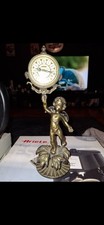 Orologio con statua - statua, bronzo