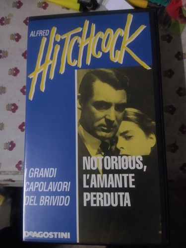 Vhs notorious amante - notorious,l',