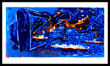 MARIO SCHIFANO-  SERIGRAFIA