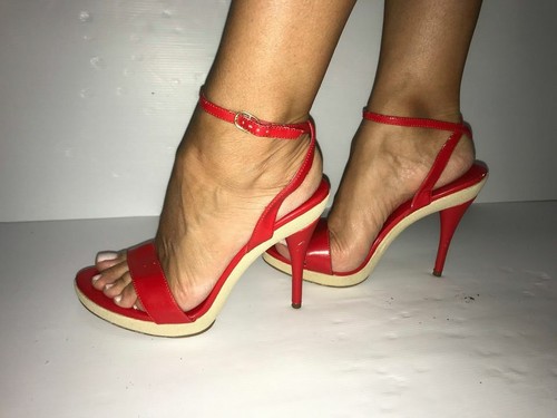 Sandalo rosso con - sandalo,