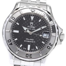 Orologio Uomo Automatico TUDOR Hydronaut 85190P Data Quadrante Nero_893543