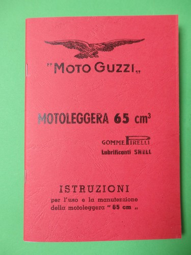 Moto guzzi motoleggera 65cc - guzzi,