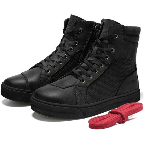 Scarpe moto pelle - scarpe, da