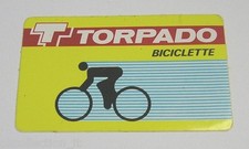 VECCHIO ADESIVO BICICLETTA / Old Sticker Bike TORPADO (cm 8 x 5)