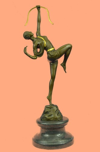 Firmato scultura bronzo diana - scultura,