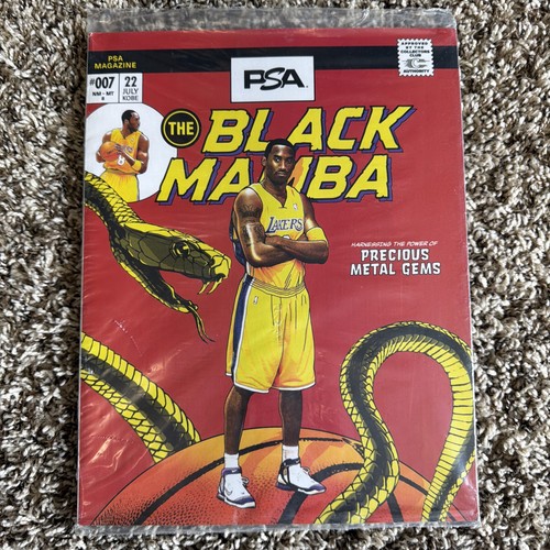 Kobe bryant black mamba - black, psa