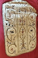 Pianeta Bianca E Velo In Seta, Silk  Chasuble, Vestment, Kasel, 1700