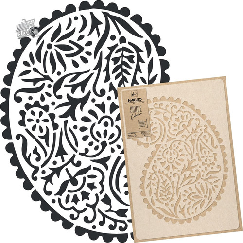 Stencil fiori 43x64 - stencil,