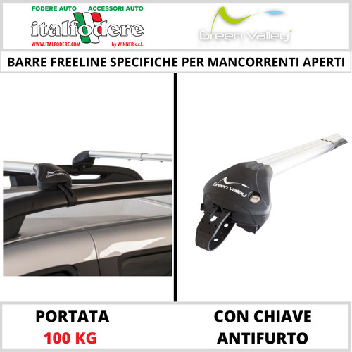 Barre portatutto freeline - portatutto,