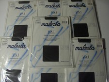7 PZ COLLANT RIPOSANTE MALERBA 20 DEN VELATO LYCRA VISONE (MARRONE) TG IV 48/50 
