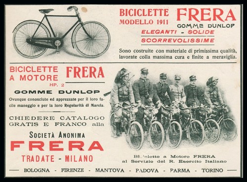 Pubblicita 1911 frera - pubblicita',