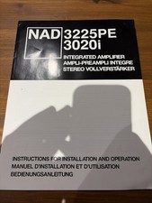 NAD 3225PE 3020i Amplificatore