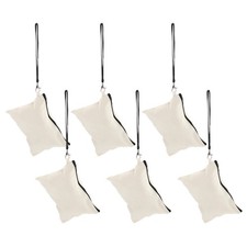  6 Pcs Borsa Con Cerniera Fai