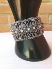 bracciale uncinetto a fascia