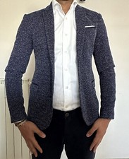 Giacca Uomo Zara Blu