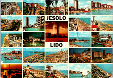 Vintage Postcard Jesolo Italy