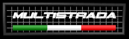 Toppa per tifosi ducati - toppa,