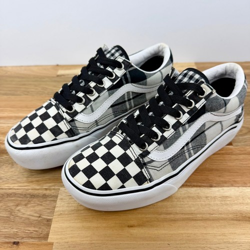 Vans old skool platform - platform, plaid