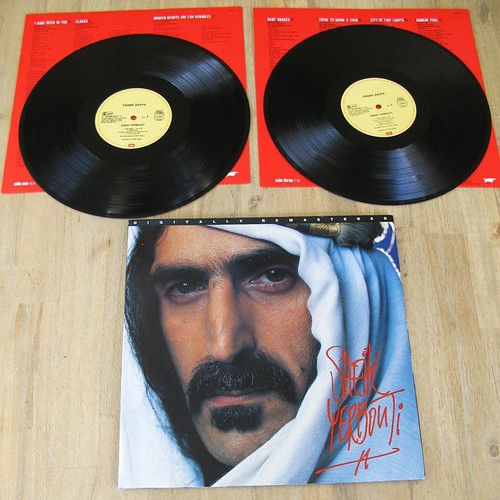 2lp frank zappa sheik - frank,