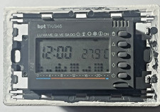 Cronotermostato Termostato Incasso Prgrammabile BPT th345 Nero - Asola DX rotta