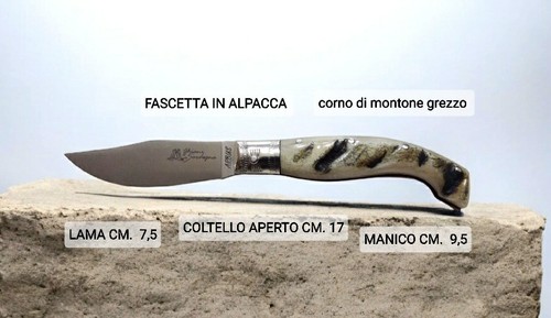 Coltello manico corno - manico,