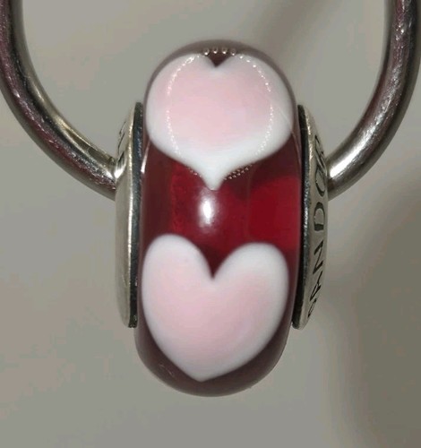 Pandora vetro murano cuori - pandora,