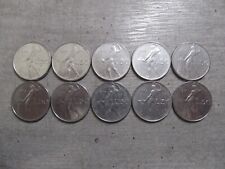 x 10 50 Lire Vulcano Anni Misti Monete Repubblica Italiana Pre-Euro LR359